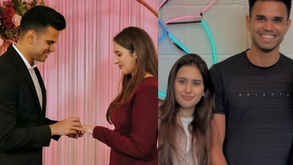 Arjun Tendulkar & Saaniya Engagement