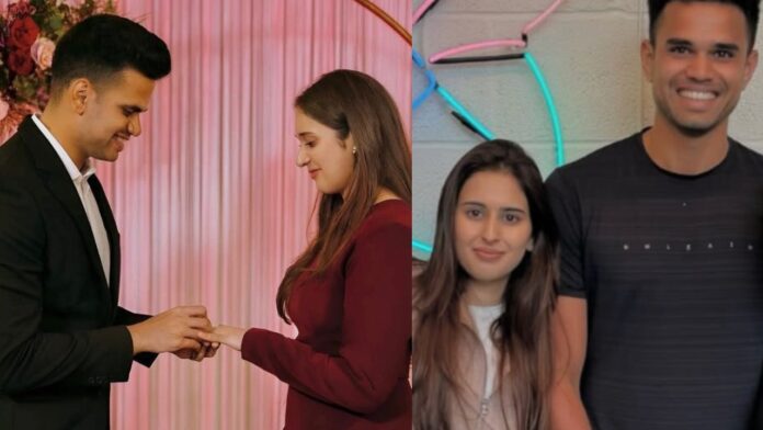 Arjun Tendulkar & Saaniya Engagement